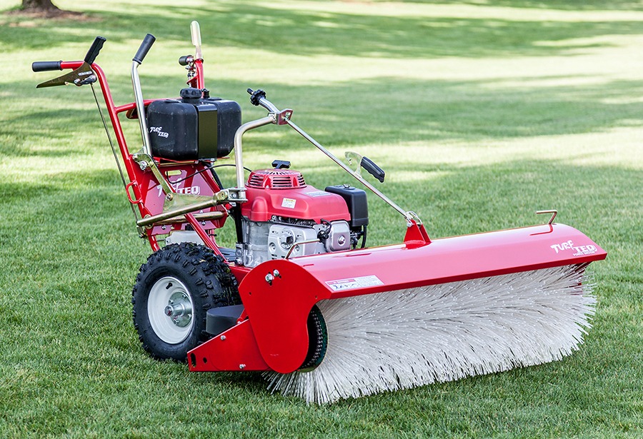 Power Broom - Professional Grounds Care Equipment - Turf Teq