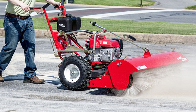 Power Broom - Professional Grounds Care Equipment - Turf Teq