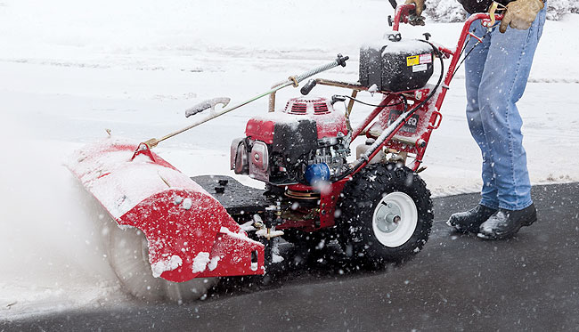 This snow broom is 'better & faster than anything else' for